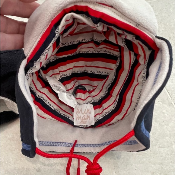 Baby Winter Trapper Hats w/Ear Flaps French Designer Miniman & GAP - Picture 9 of 10